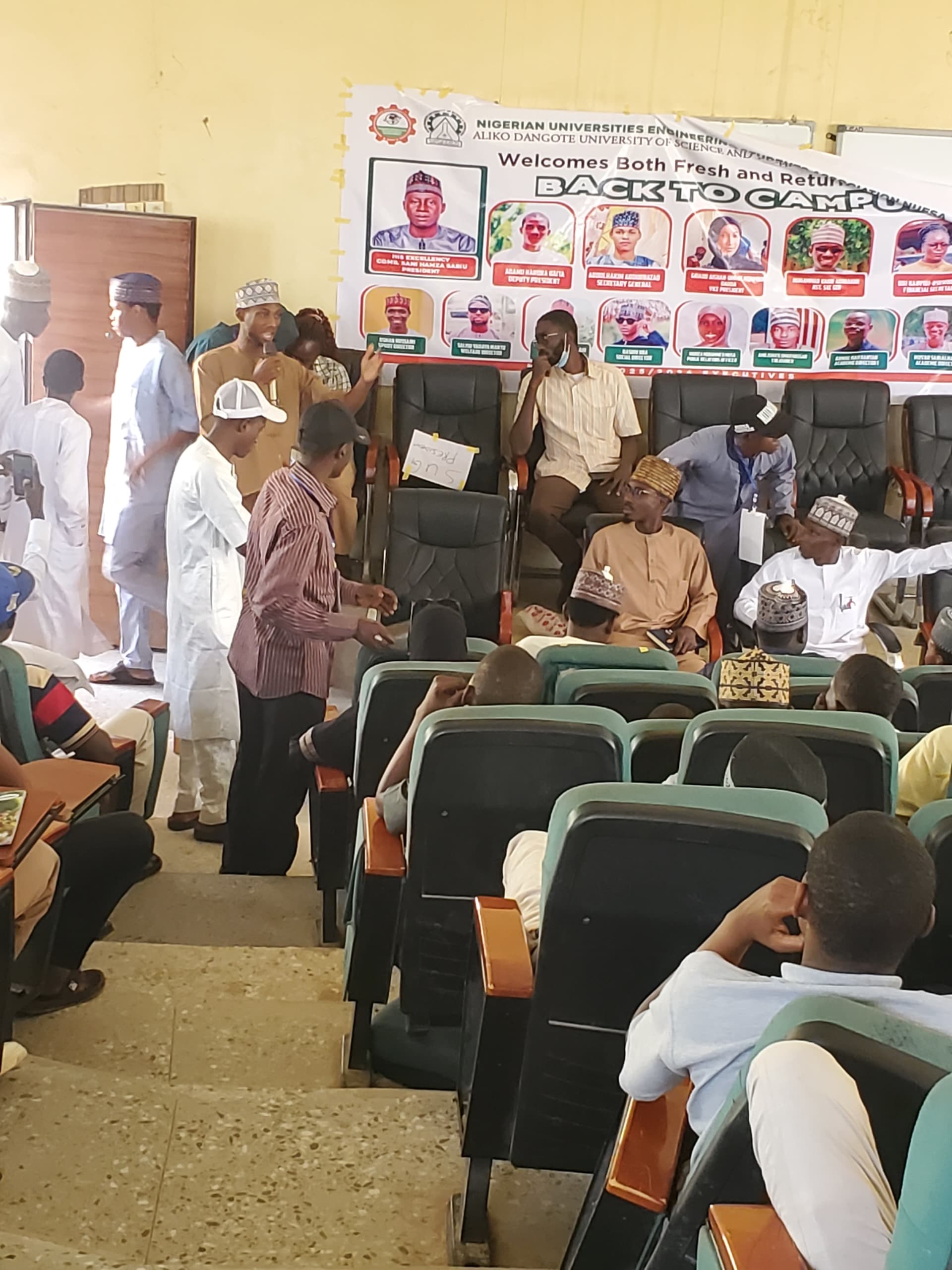 2026 Freshers orientation and lunching of nuesa website 