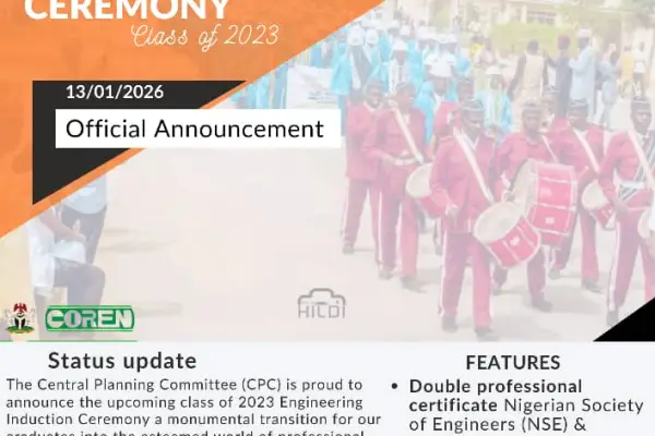 Faculty of Engineering Announces 3rd Induction Ceremony (Class of 2023)